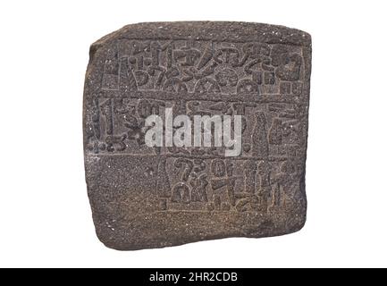 Dalle avec inscriptions hiéroglyphiques Hittite mentionnant les activités du roi Urhilina et de son fils.9th siècle avant J.-C.Musée archéologique d'Istanbul. Banque D'Images