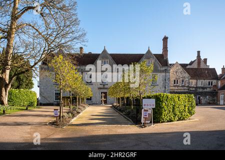 Froyle Park Country Estate, lieu de mariage et de conférence dans un manoir de 16th siècles de Jacobean, Hampshire, Angleterre, Royaume-Uni Banque D'Images