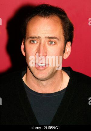 NICOLAS CAGE AU FESTIVAL DU FILM DE BERLIN BERLIN 8TH FÉVRIER 2003 Banque D'Images