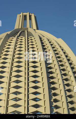 Dôme du temple de Bahai, Maison de culte, Hofheim, Langenhain im Taunus, Hesse, Allemagne Banque D'Images