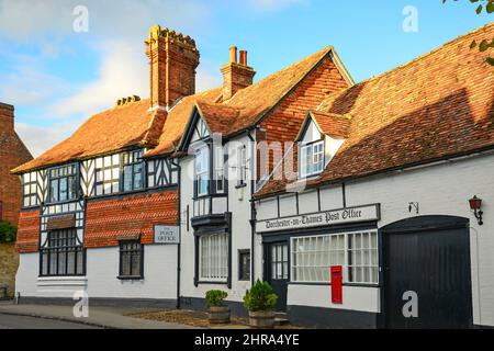 L'ancien bureau de poste, High Street, Dorchester-on-Thames, Oxfordshire, Angleterre, Royaume-Uni Banque D'Images