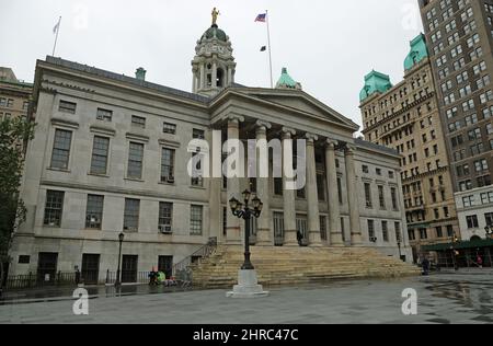 Brooklyn Borough Hall, New York Banque D'Images