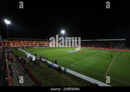 Vue générale à l'intérieur du stade du groupe Sewell Craven Park, avant le match de ce soir Banque D'Images