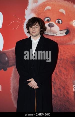 Rome, Italie - le 25 février 2022, Baltimora assiste à la première 'Rouge' au Cinéma Moderno. Crédits: Luigi de Pompeis/Alamy Live News Banque D'Images