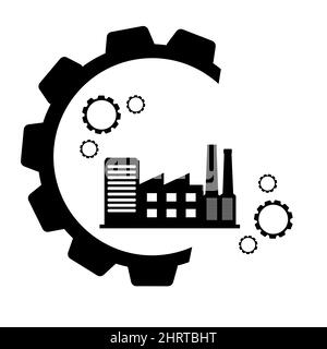 Icône vectorielle abstraite sur le blanc, Illustration isolée pour la conception graphique et web.Symbole plat simple. Illustration de Vecteur