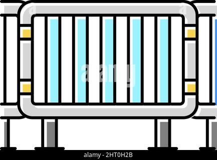 clôture de concert de musique couleur icône illustration vectorielle Illustration de Vecteur