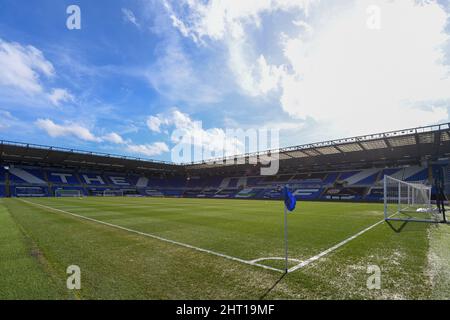 Birmingham, Royaume-Uni. 26th févr. 2022. Une vue générale de St Andrew's, la maison de Birmingham City avant leur match contre Huddersfield Town à Birmingham, Royaume-Uni, le 2/26/2022. (Photo de Simon Whitehead/News Images/Sipa USA) crédit: SIPA USA/Alay Live News Banque D'Images