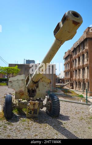 Sulaymaniyah, Irak - 26 mars 2018 : Amna Suraka, un musée du génocide, un lieu où les prisonniers kurdes ont été traités brutalement, l'ancien quartier général Banque D'Images