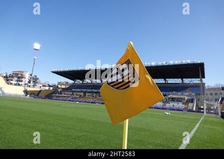 Parme, Italie. 26th févr. 2022. Vue du stade avant le match de la série B entre Parme Calcio et SPAL à Ennio Tardini le 26 février 2022 à Parme, en Italie. Crédit : Agence photo indépendante/Alamy Live News Banque D'Images