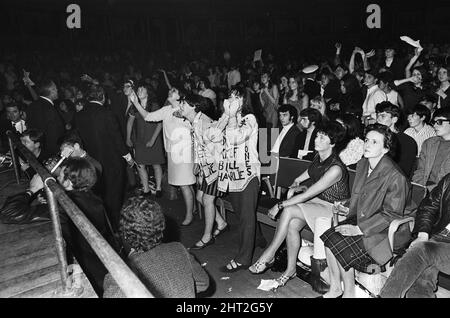 Les Rolling Stones ont donné un coup d'envoi à leur tournée au Royaume-Uni avec un concert au Royal Albert Hall.23rd septembre 1966 Banque D'Images