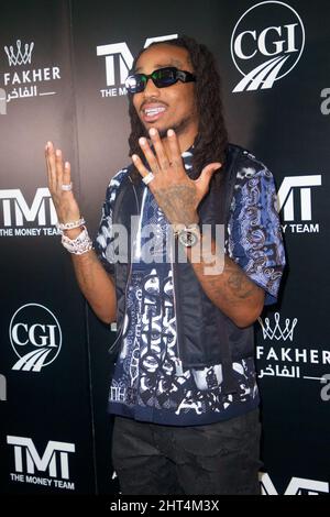 Miami Beach Fl 24 Fevrier Quavo Assiste Au Bash D Anniversaire Exclusif De Floyd Mayweather Sur