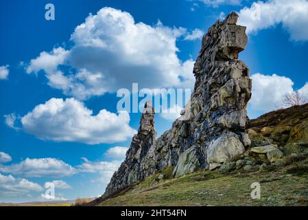 Photo du mur du diable en Allemagne Banque D'Images