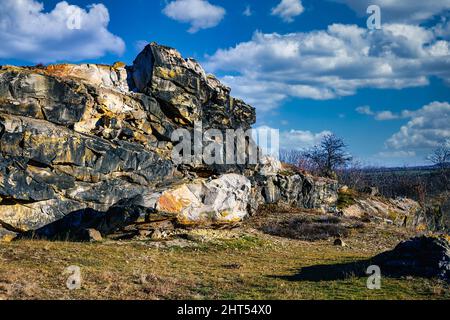 Photo du mur du diable en Allemagne Banque D'Images