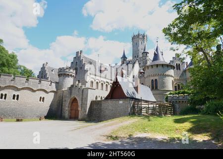 Château de Marienburg en Basse-Saxe, Allemagne Banque D'Images