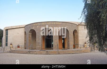 Magdala - Duc in altum, Mer de Galilée, Israël Banque D'Images