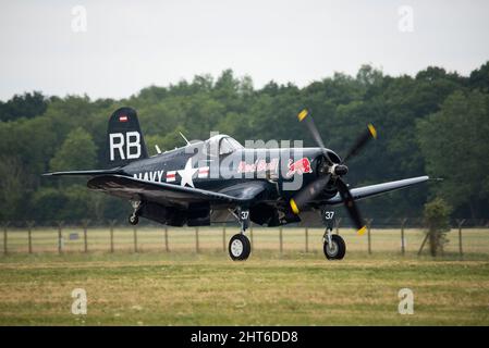 F4U-4 Corsair 96995 Banque D'Images