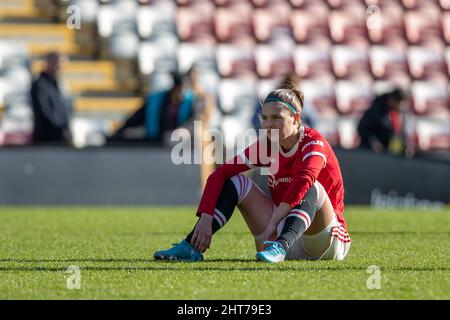 Leigh, Royaume-Uni. 27th févr. 2022. Leigh, Angleterre, Fév 27th 2022: # Richard Callis/SPP crédit: SPP Sport Press photo. /Alamy Live News Banque D'Images