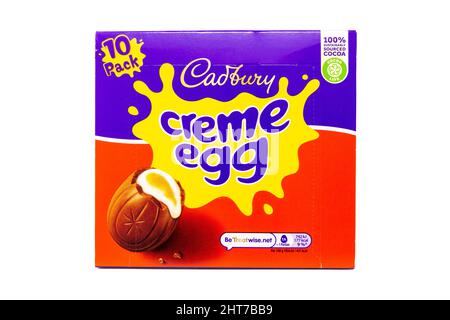 Cadbury Creme Egg Banque D'Images