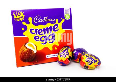 Cadbury Creme Egg Banque D'Images
