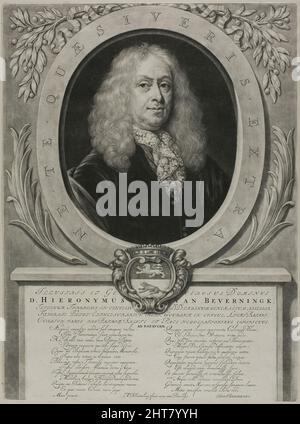 Portrait de D. Hieronymous van Beverningk, n.d. Banque D'Images