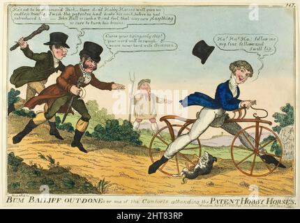 BUM Bailliff Out-Dones, 1 avril 1819. Banque D'Images