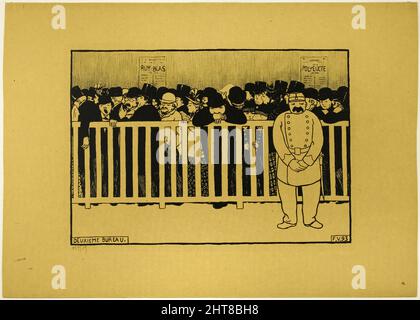 Box Office, 1893, publié en 1894. Banque D'Images