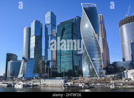 Moscou. Paysage urbain dans la capitale de la Russie. Banque D'Images