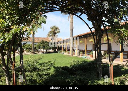 Convento, Mission Soledad, Soledad, Californie Banque D'Images