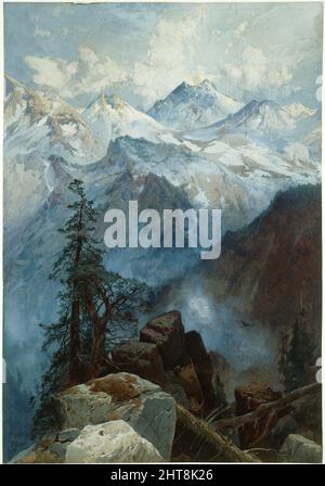 Sommet des Sierras, 1872/75. Banque D'Images