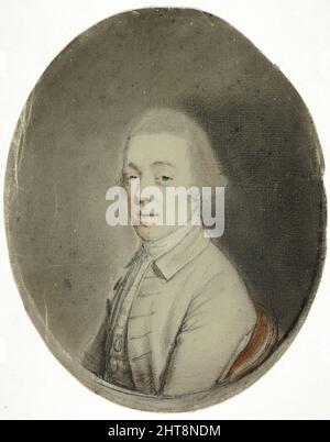 Portrait d'un homme, 1770. Banque D'Images