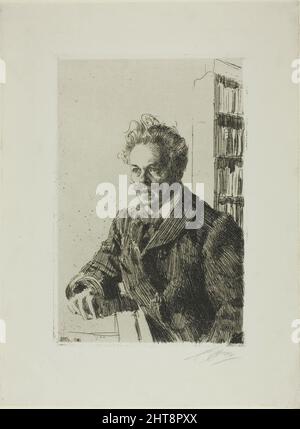 Août Strindberg, 1910. Banque D'Images