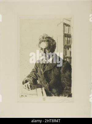 Août Strindberg, 1910. Banque D'Images
