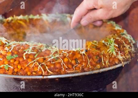 Cuisine, Gangtok, Sikkim, Inde Banque D'Images