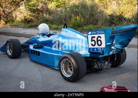 Formule Renault dans le Rallye de colline à Sant Feliu Codines, Banque D'Images