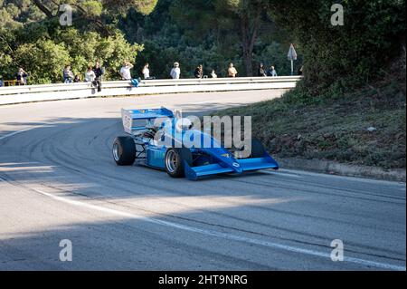 Formule Renault dans le Rally colline escalade à Sant Feliu Codines Banque D'Images