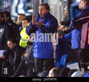 PORTSMOUTH V FULHAM HARRY REDKNAPP PIC MIKE WALKER 2005 Banque D'Images