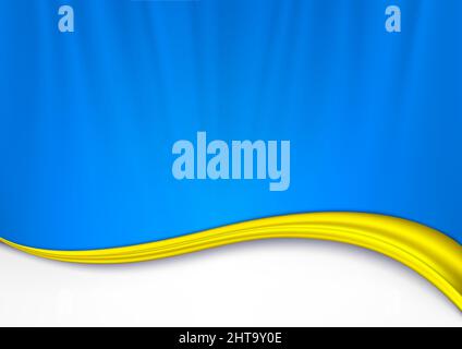 Les lignes courbes abstraites d'arrière-plan lumineux Illustration de Vecteur