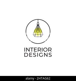 Logo intérieur design illustration modèle vectoriel d'inspiration Illustration de Vecteur