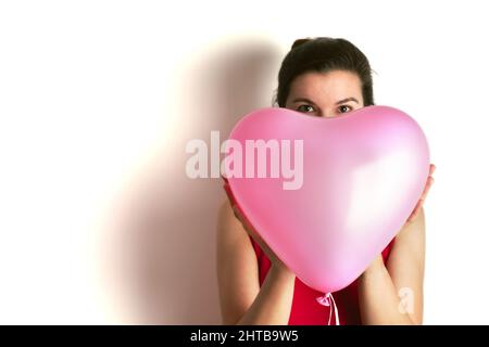 ballon gonflable pour anniversaire rose