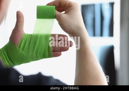 Prévention des blessures répétées Banque D'Images