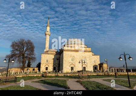Mosquée Muradiye dans la ville d'Edirne en Turquie Banque D'Images