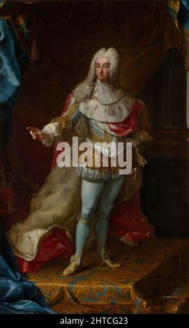 Portrait de Victor Amadeus II (1666-1732), roi de Sardaigne et duc de Savoie, 1728. Trouvé dans la Collection de la Reggia di Venaria Reale. Banque D'Images