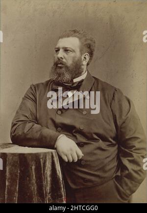 Portrait du compositeur Prince Juri Nikolayevitch Golitsyn (1823-1872). Collection privée. Banque D'Images