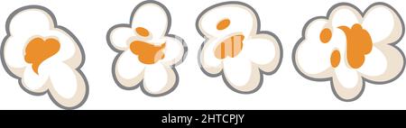 Popcorn vector illustration Illustration de Vecteur