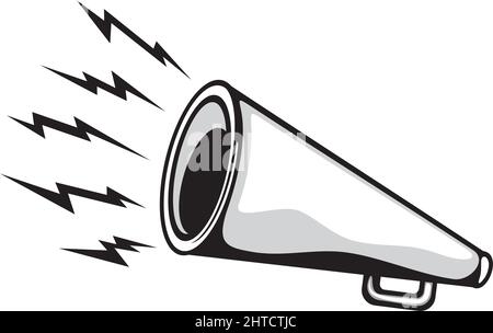 Mégaphone vector illustration Illustration de Vecteur
