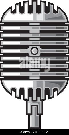 Illustration vecteur de microphone Illustration de Vecteur