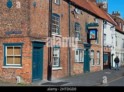 Le pub Yarborough Hunt à Brigg, dans le nord du Lincolnshire, en Angleterre Banque D'Images