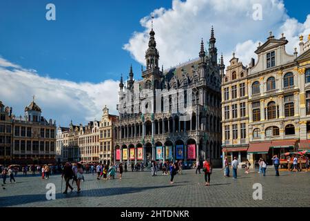 Bruxelles Bruxelles place de la Grand-place Grote Markt, Belgique Banque D'Images