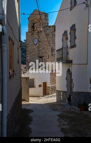 Alfara de Carles, Baix Ebre, Tarragone, Catalogne, Espagne. Banque D'Images