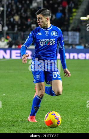 Fabiano Parisi (Empoli) pendant le FC Empoli contre le FC Juventus, football italien série A match à Empoli, Italie, février 26 2022 Banque D'Images